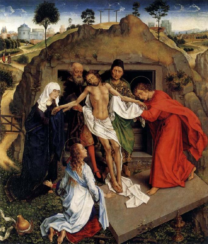 The Beweinung, Roger Van Der Weyden